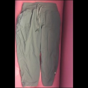 Lululemon cropped nylon pants!!